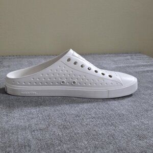 Native Jefferson Sugarlite Clogs Slip On Shoes Mens US 8 Women US 10 White Beach